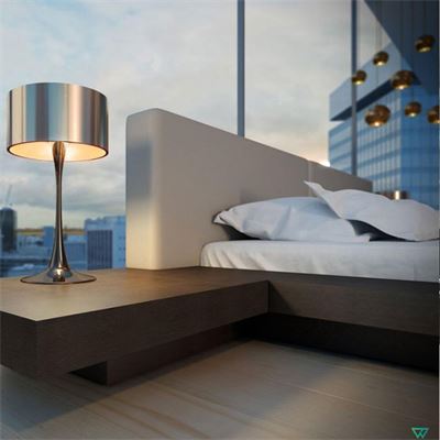 Giường gỗ óc chó WT - 0008