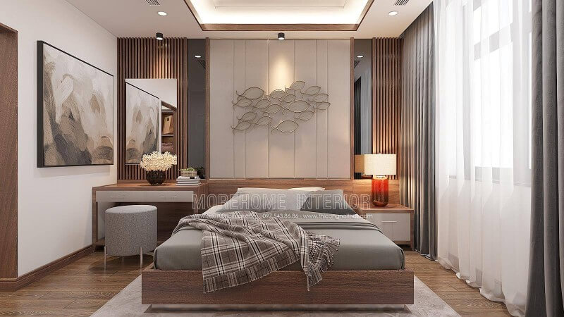 Giường ngủ gỗ công nghiệp Giường ngủ gỗ công nghiệp