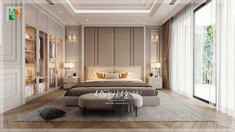 Thiết kế phòng ngủ đẹp với nội thất cao cấp sẽ mang đến trải nghiệm sống hoàn hảo cho gia chủ